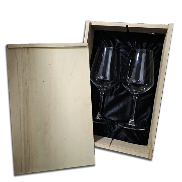 Kits amb 2 copes de vi personalitzats