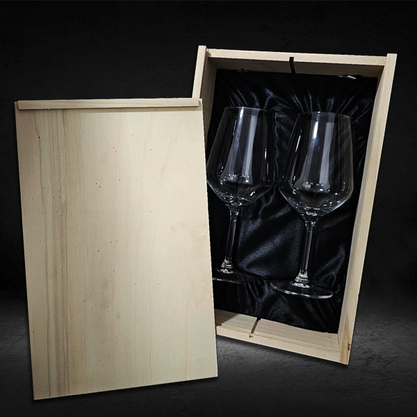 Kits amb 2 copes de vi personalitzats