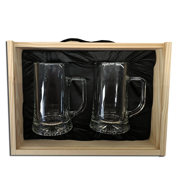Kits amb 2 gerres de cervesa personalitzades