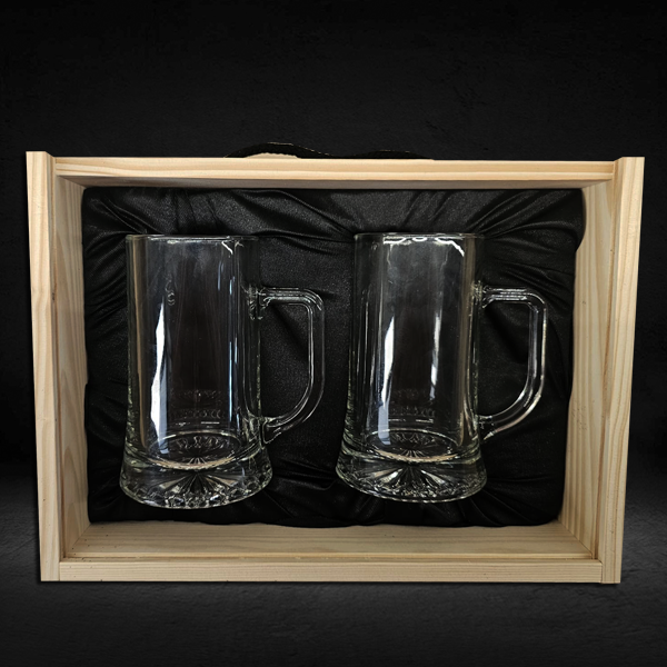 Kits amb 2 gerres de cervesa personalitzades