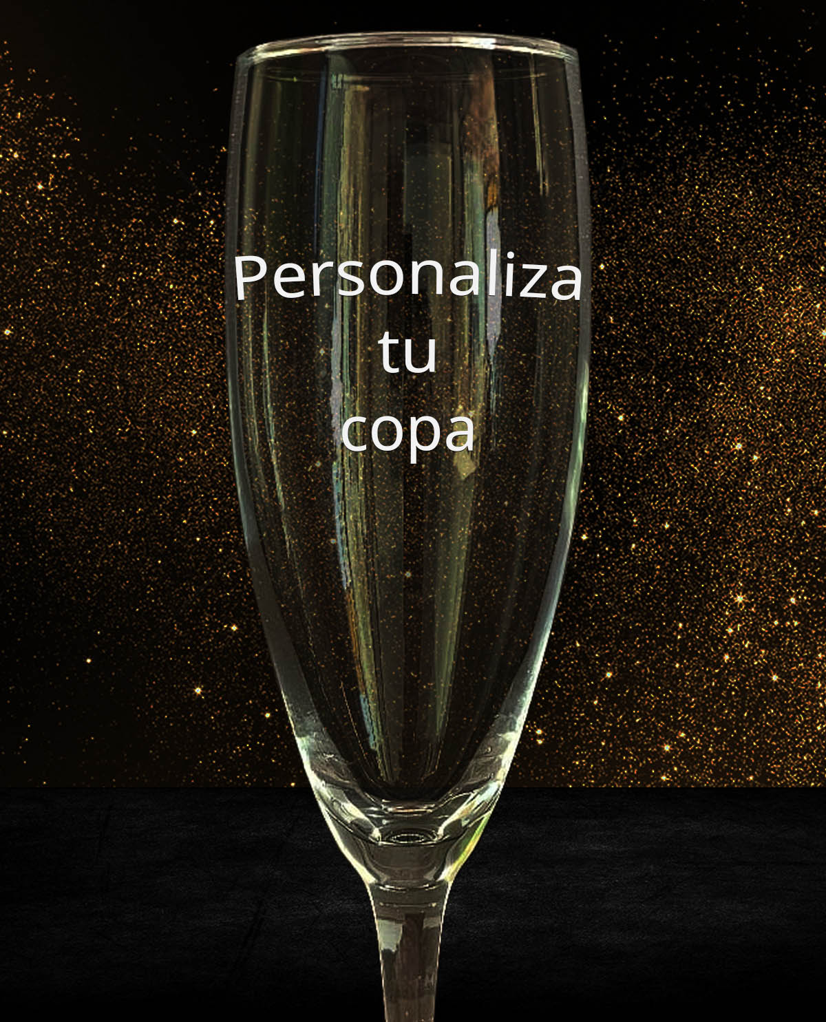 Set de 2 copes de cava personalitzades