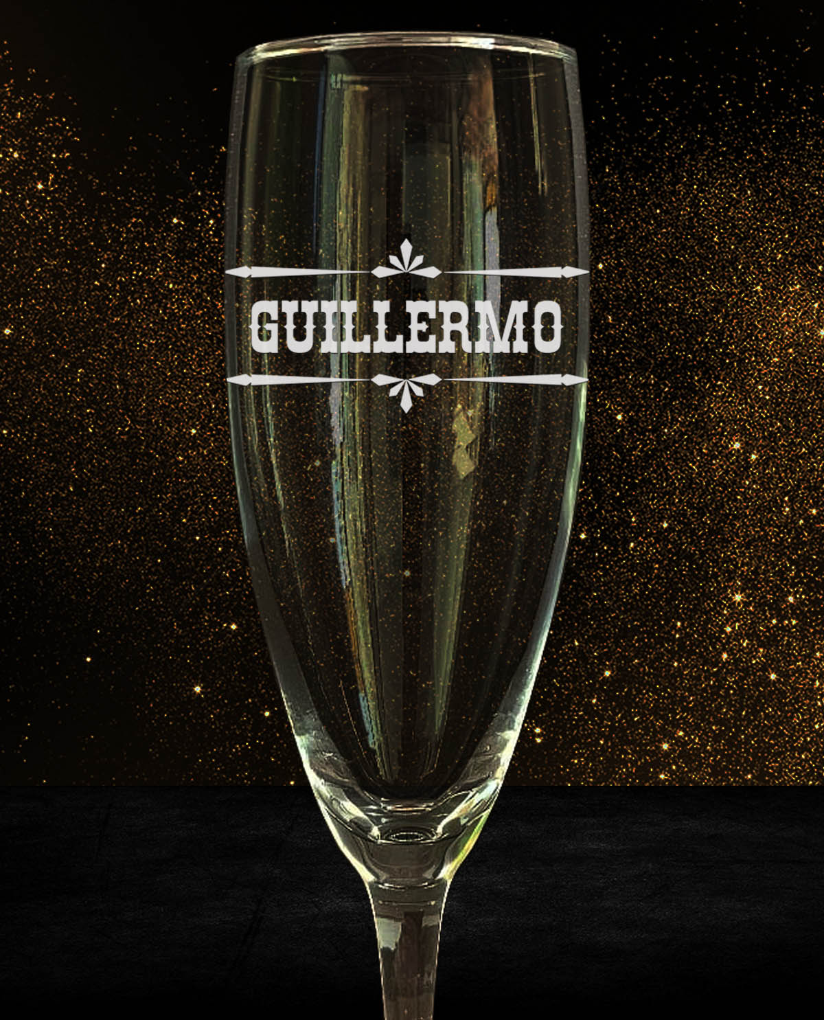 Set de 2 copes de cava personalitzades amb Disseny Far West