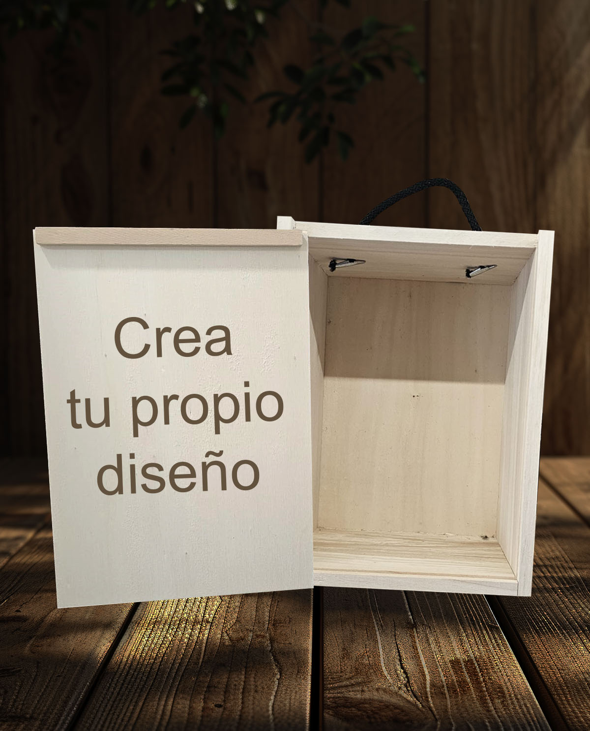 Caixa de Fusta Personalitzada per a Gerres o Copes de Licor
