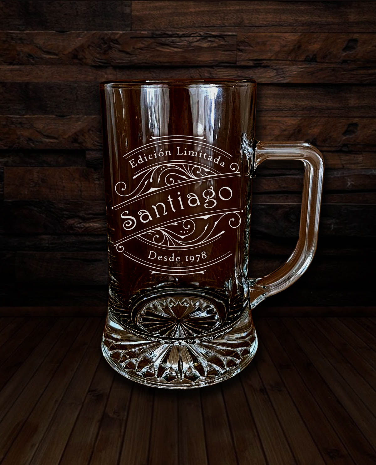 Gerra de Cervesa Personalitzada Disseny Edició Limitada Vintage