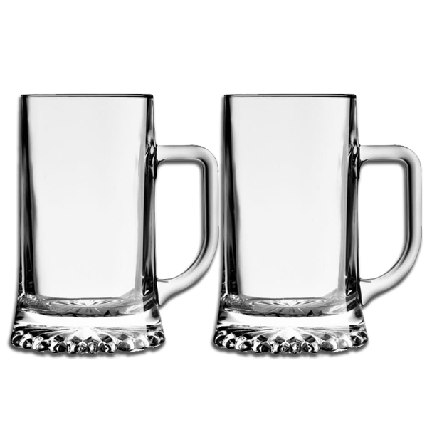 Set de 2 Jarras de Cerveza Personalizadas