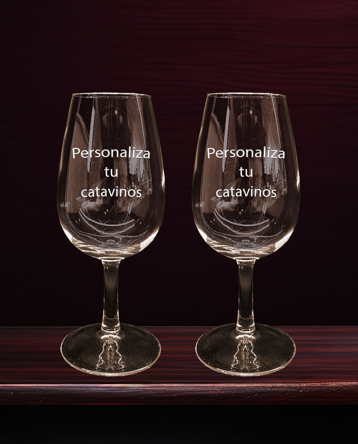 Set de 2 Catavinos Personalizados