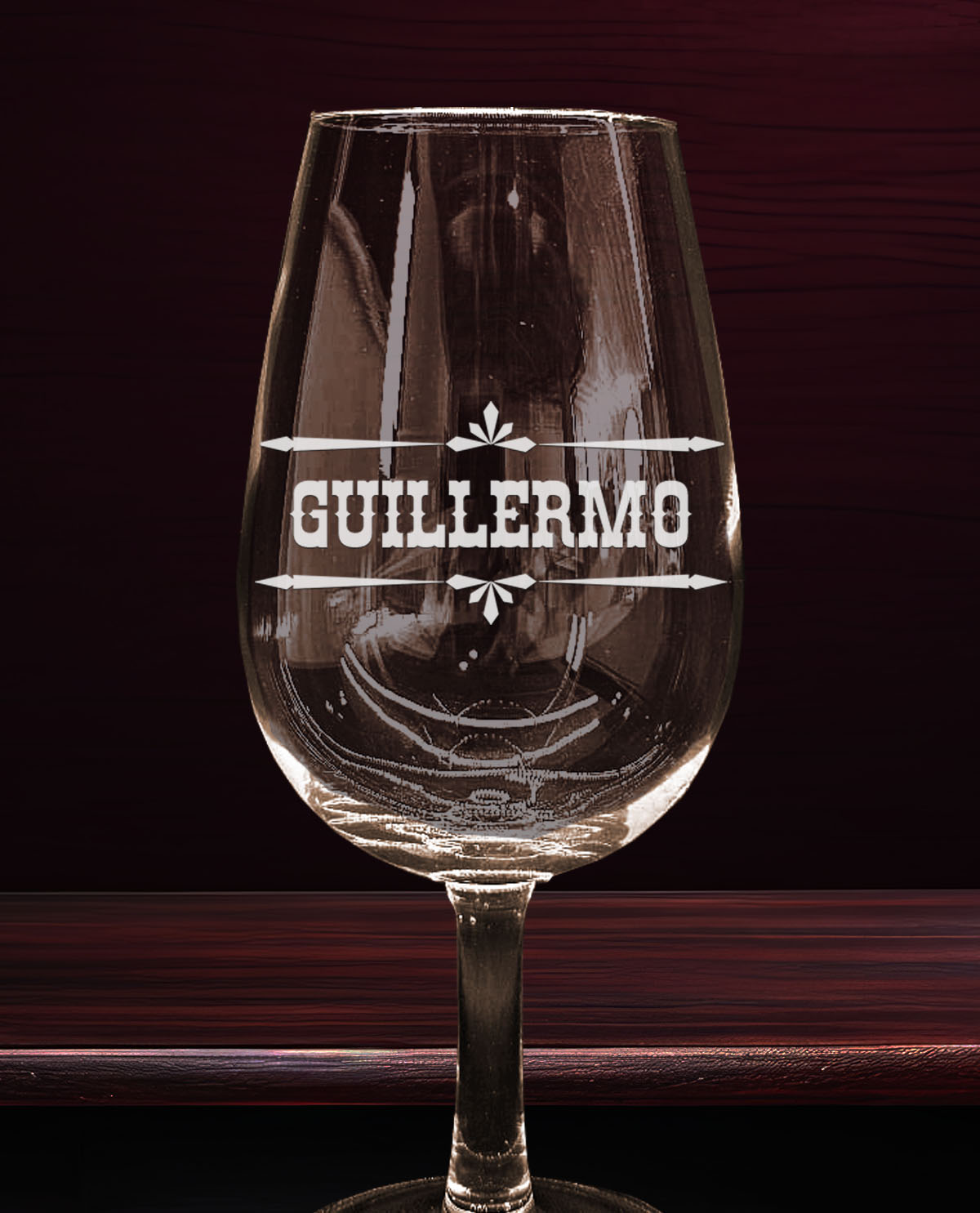 Set de 2 Catavinos Personalizados Diseño Far West