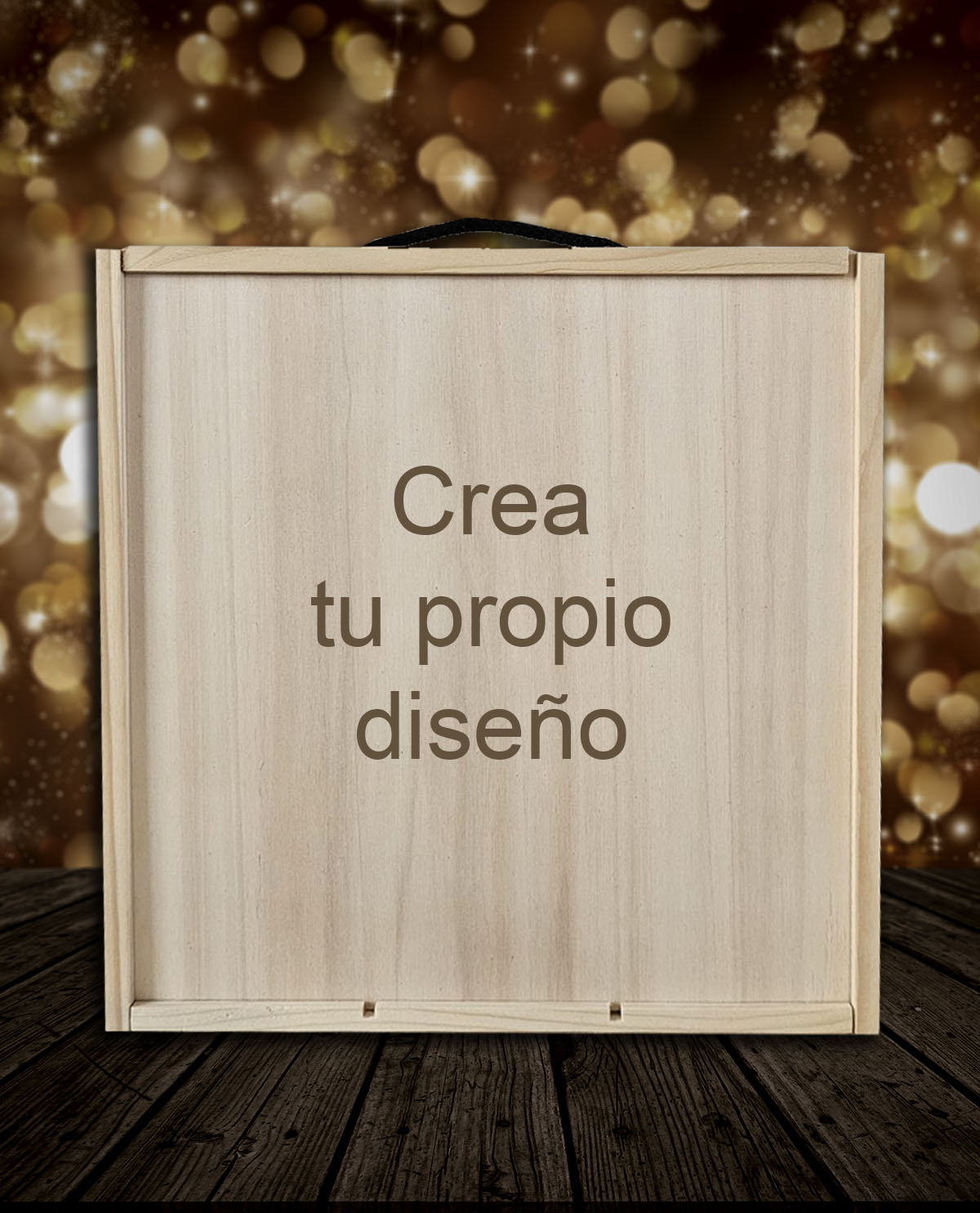 Kit Pon tu vino con 2 copas de cava Bohemia Premium Diseño 0