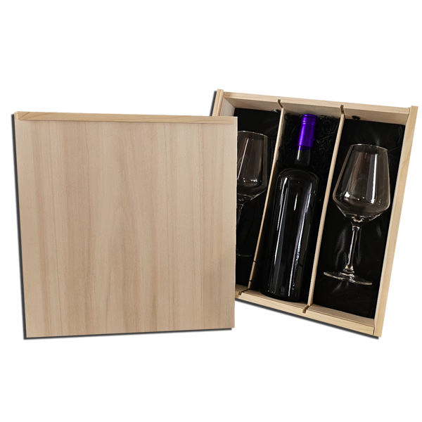 Kit Coloca a tua garrafa + 2 copos personalizados